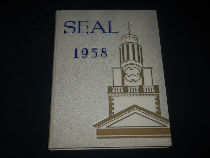 1958 SEAL STATE TEACHERS COLLEGE YEARBOOK - TRENTON NEW JERSEY - YB 1599