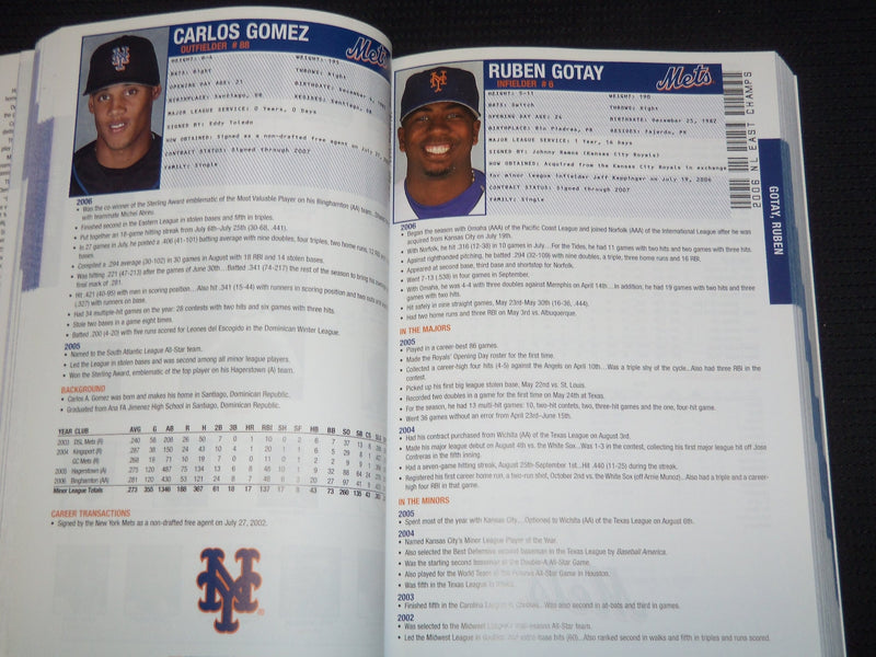 2007 METS MEDIA GUIDE - N. L. EAST DIVISION CHAMPS - SOFTCOVER - KD 5981X