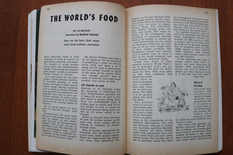 1947 JULY '47 THE MAGAZINE OF THE YEAR - RACE RELATIONS - SOFTCOVER - K 3241