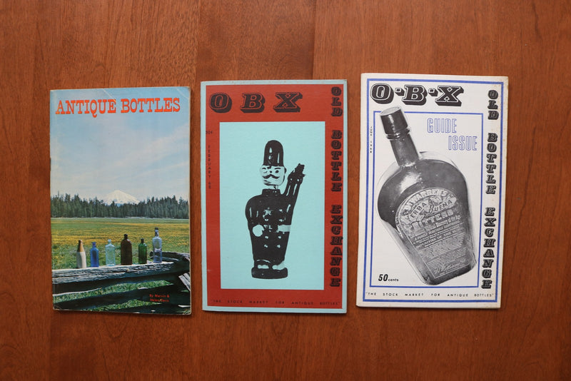 1968-1970 OLD BOTTLE MAGAZINE & ANTIQUE BOTTLES MAGAZINE - LOT OF 17 - O 3933