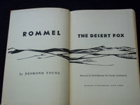 1950 ROMMEL THE DESERT FOX HARDCOVER BOOK BY DESMOND YOUNG - KD 7578