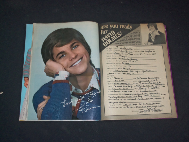 1973 MAY TIGER BEAT MAGAZINE - ANDY AND DAVID WILLIAMS - SP 8614