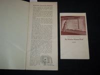 1920'S HOFFMAN CASEMENT WINDOW CATALOG - COMPLETE VENTILATION - J 9152