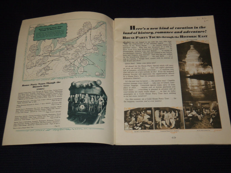 1929 GUILD HOUSE PARTY TOURS THROUGH HISTORIC EAST VIEWS - NICE PHOTOS - J 7927