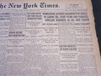 1924 MARCH 14 NEW YORK TIMES - WOMAN NOW ACCUSES DAUGHERTY OF DEALS - NT 6817