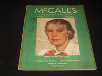 1937 AUGUST MCCALL'S MAGAZINE - NEYSA MCMEIN BEAUTIFUL FRONT COVER - E 1060