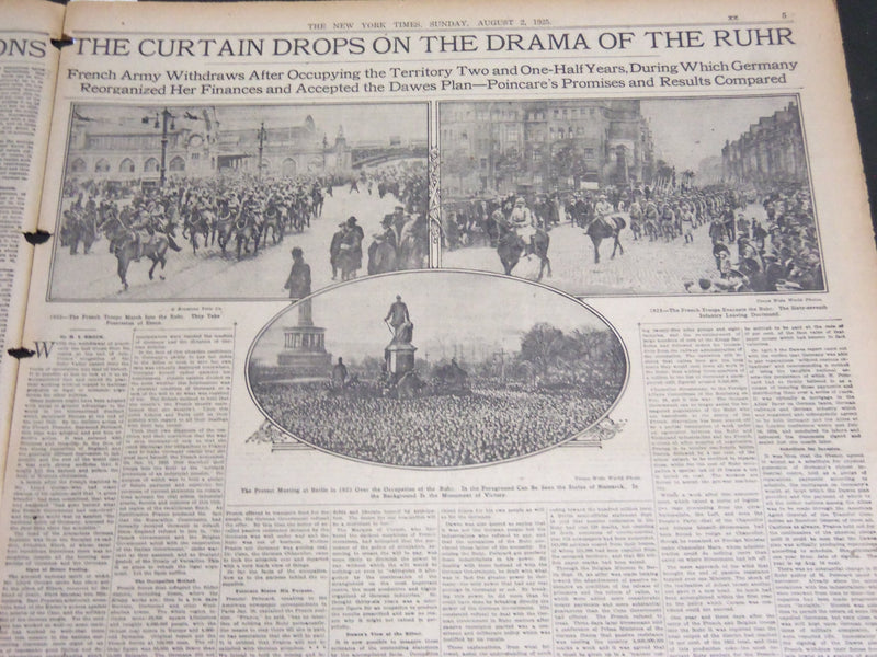 1925 AUG 2 NY TIMES SPECIAL SECTION FIVE VIVID CHAPTERS IN BRYAN'S LIFE- NT 7065