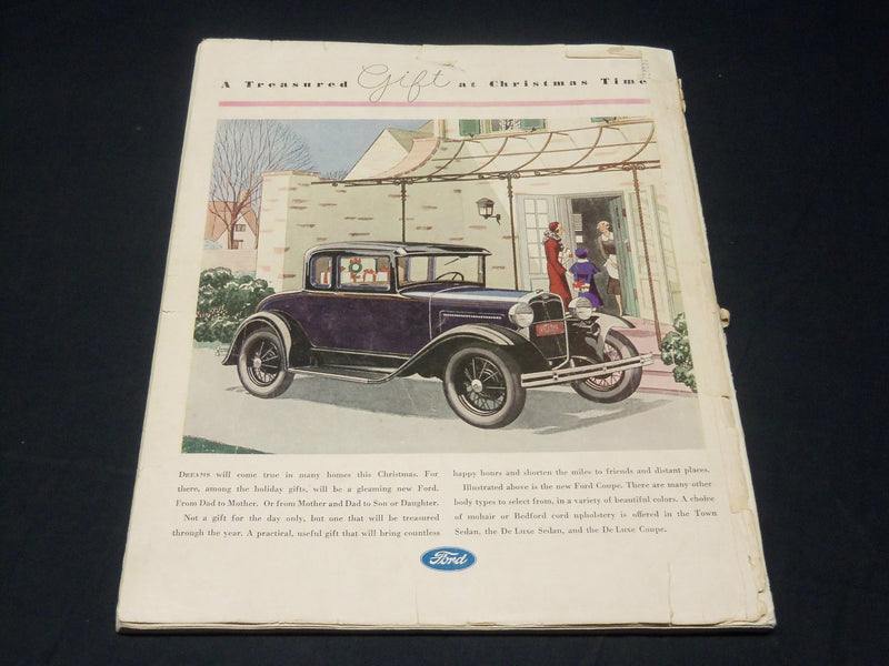 1930 DECEMBER WOMAN'S HOME COMPANION MAGAZINE - GREAT ADS - BROUN - ST 4878Y