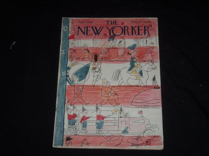 1949 JULY 2 THE NEW YORKER MAGAZINE - ILLUSTRATED COVER - NY 320