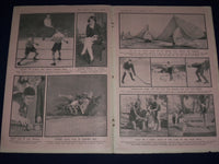 1931 FEB 1 NATIONAL POLICE GAZETTE - LOMSKI & ROSENBLOOM FIGHT - HART - SP 3052
