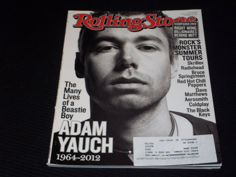 2012 JUNE 7 ROLLING STONE MAGAZINE - ADAM YAUCH BEASTIE BOYS COVER - E 1751