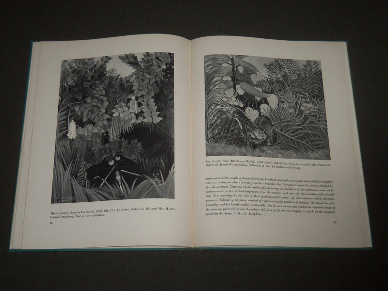 1942 HENRI ROUSSEAU BY DANIEL CATTON RICH HARDCOVER BOOK - KD 4377