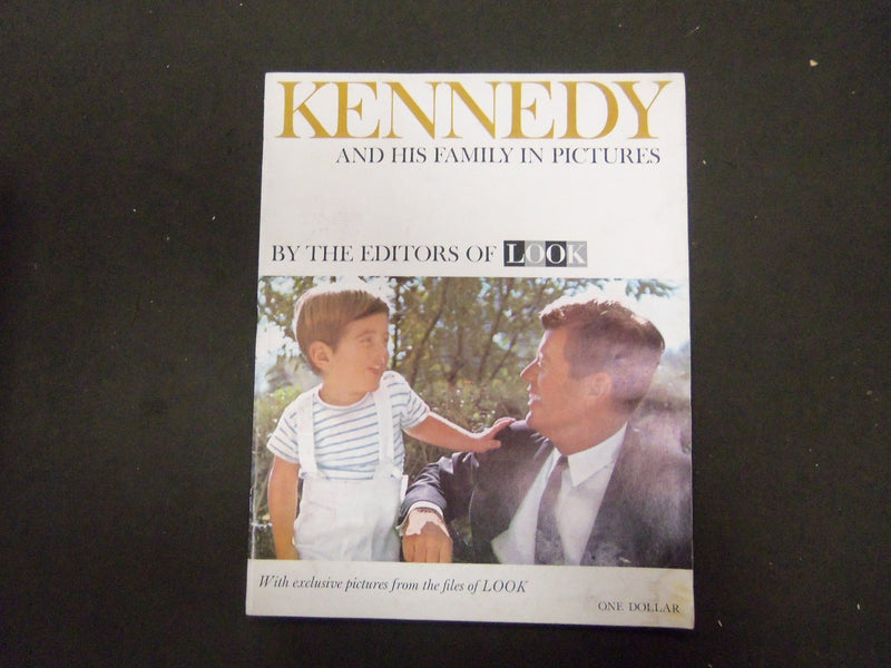 1963 LOOK MAGAZINE - KENNEDY AND HIS FAMILY IN PICTURES - ST 2903