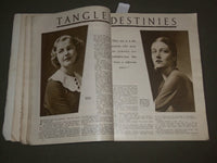 1932 JULY MODERN ROMANCES MAGAZINE - TANGLED DESTINIES - NICE PHOTOS- SP 7189