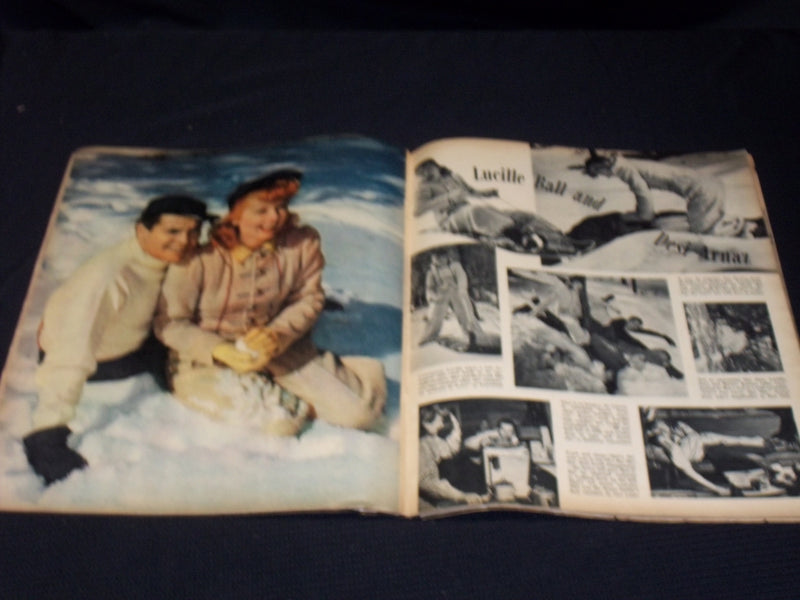 1946 JUNE SCREEN GUIDE MAGAZINE - LIZABETH SCOTT NICE FRONT COVER - E 2740