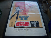 1969 DEATH OF A GUNFIGHTER MOVIE POSTER - CARROLL O'CONNOR - WIDMARK - P 518