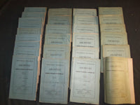 1885-1891 ARCHIVES DES SCIENCES PHYSIQUES ET NATURELLES - LOT OF 27 - WR 1045D