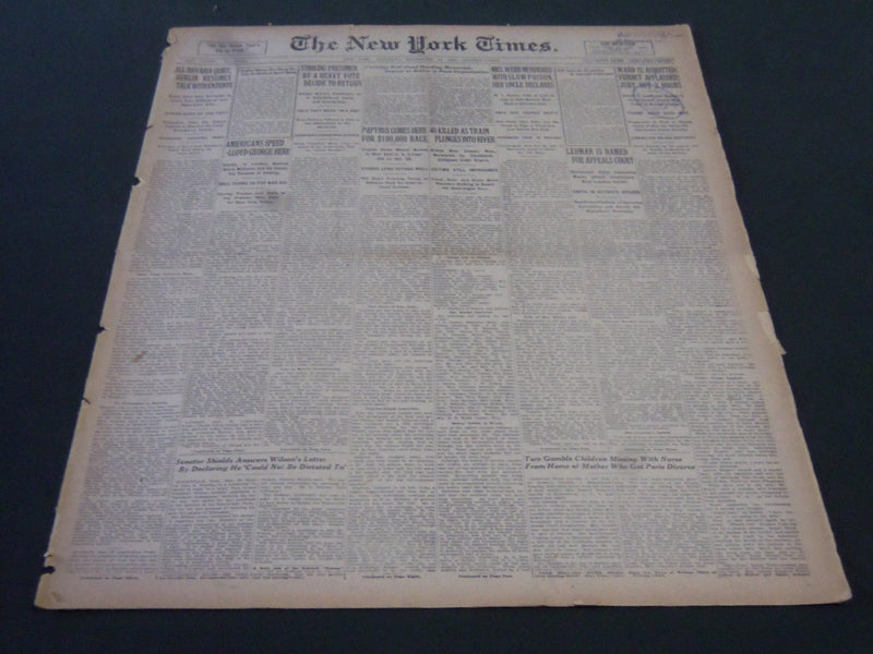 1923 SEPT 29 NEW YORK TIMES - MRS. WEBB MURDERED WITH SLOW POISON - NT 5863