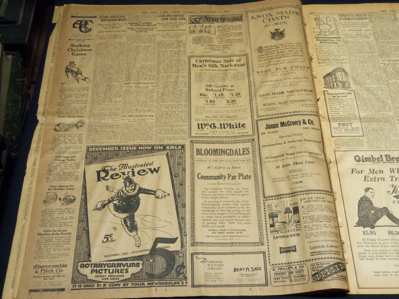 1919 DECEMBER 2 NEW YORK TIMES - LANSING ASKS FOR JENKINS RELEASE - NT 7944