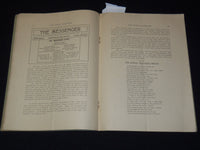 1907 MAY THE MESSENGER WICHITA HIGH SCHOOL COMMENCEMENT PROGRAM - J 7900