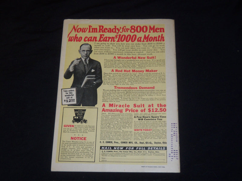 1925 JULY 11 JUDGE MAGAZINE - SOUP TO NUTS! - ST 5515