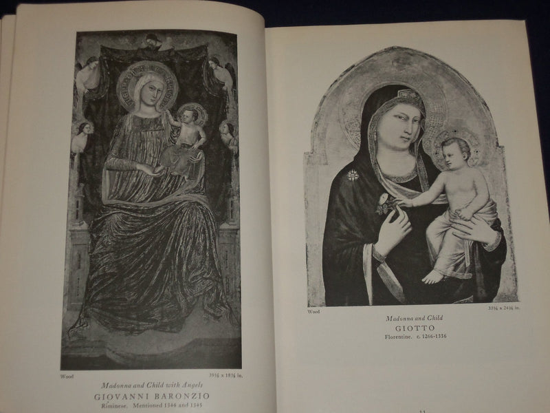 1945 PAINTINGS & SCULPTURE FROM THE KRESS COLLECTION SOFTCOVER BOOK - J 1645