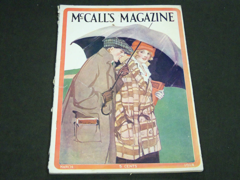 1914 MARCH MCCALL'S MAGAZINE - FASHION ILLUSTRATIONS - ST 150