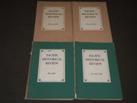 1954-1955 PACIFIC HISTORICAL REVIEW MAGAZINE LOT OF 4 - O 1662J