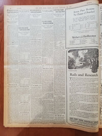 1921 JANUARY 24 NEW YORK TIMES - DR. CARSTENSEN ASSAILS 3 RECTORS - NT 8103