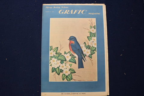 1951 MARCH 18 GRAFIC MAGAZINE - ALAN LADD ARTICLE AND PHOTO - E 23045