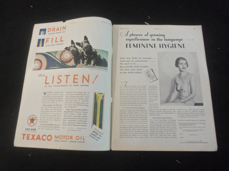 1931 MARCH 28 LIBERTY MAGAZINE - THIS WILL HURT YOU MORE THAN ME - SP 5190B