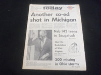1969 JULY 6 CHICAGO AMERICAN TODAY NEWSPAPER - ALDRIN PRESS CONFERENCE - NP 5833