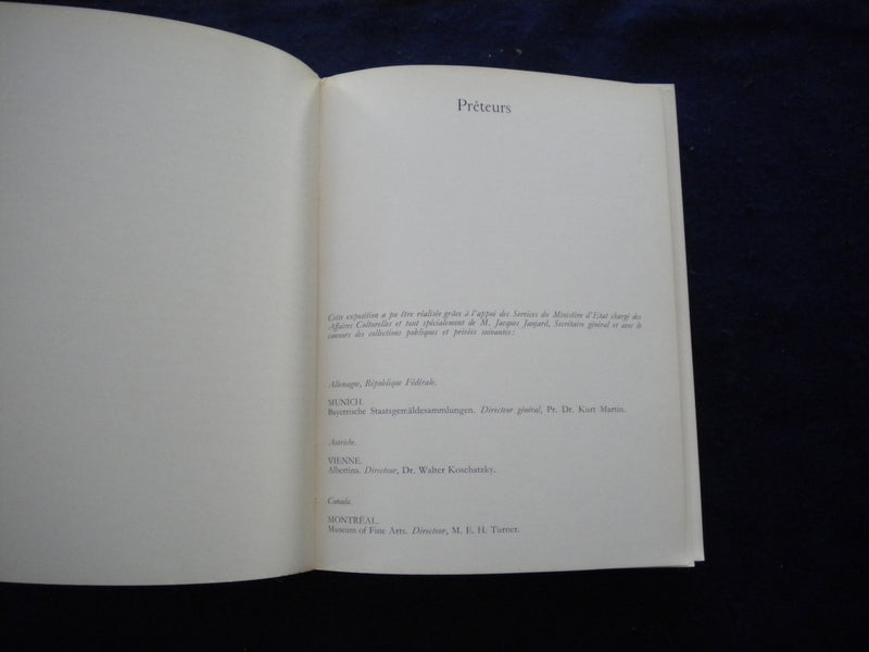1963 CHARLES LE BRUN 1619-1690 SOFTCOVER BOOK - PEINTRE ET DESSINATEUR - KD 8024