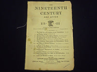 1909-1911 THE NINETEENTH CENTURY & AFTER PERIODICAL LOT OF 5 - NICE ADS - O 2912