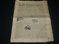 1855 DECEMBER 29 LIFE ILLUSTRATED NEWSPAPER - HIAWATHA REVIEWED - NP 4793