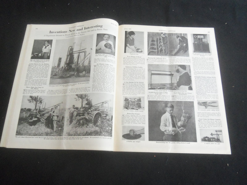 1925 JUNE SCIENTIFIC AMERICAN MAGAZINE - VACATION GEOLOGY - B 5535O