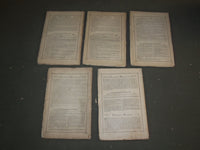 1867 HARPER'S MONTHLY MAGAZINE - LOT OF 9 - NICE STORIES & ADS - WR 647D