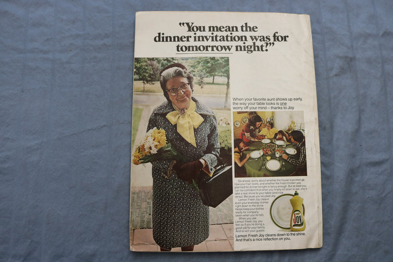1975 APRIL BETTER HOMES AND GARDENS MAGAZINE - GREAT RECIPES COVER - E 9717