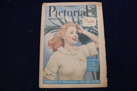 1956 NOVEMBER 25 PICTORIAL REVIEW MAGAZINE - PIPER LAURIE COVER - E 23151