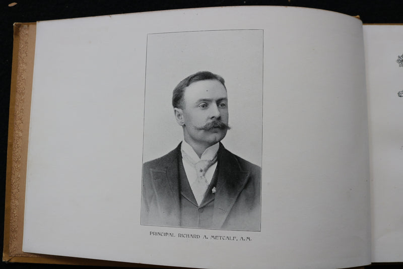 1895 MAY THE PRINCETONIA PRINCETON HIGH SCHOOL YEARBOOK- PRINCETON, IL - YB 3486