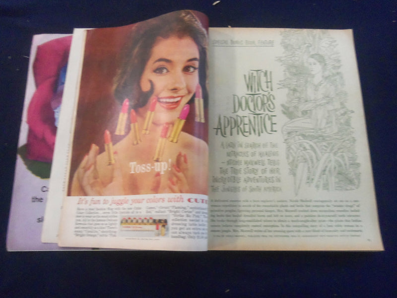 1961 OCTOBER GOOD HOUSEKEEPING MAGAZINE - NICE COVER, ARTICLES & ADS - F 252N
