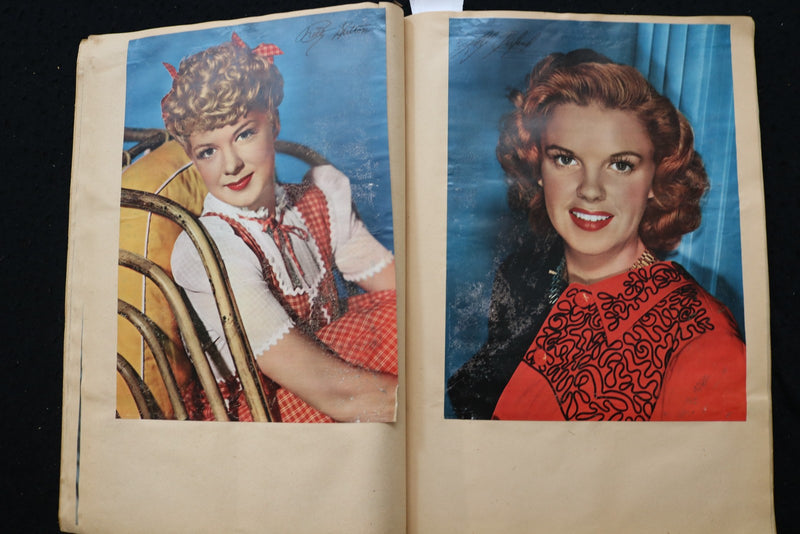 MOVIE STARS SCRAPBOOK, LOADED - ANN SHERIDAN - JUDY GARLAND - E 24910