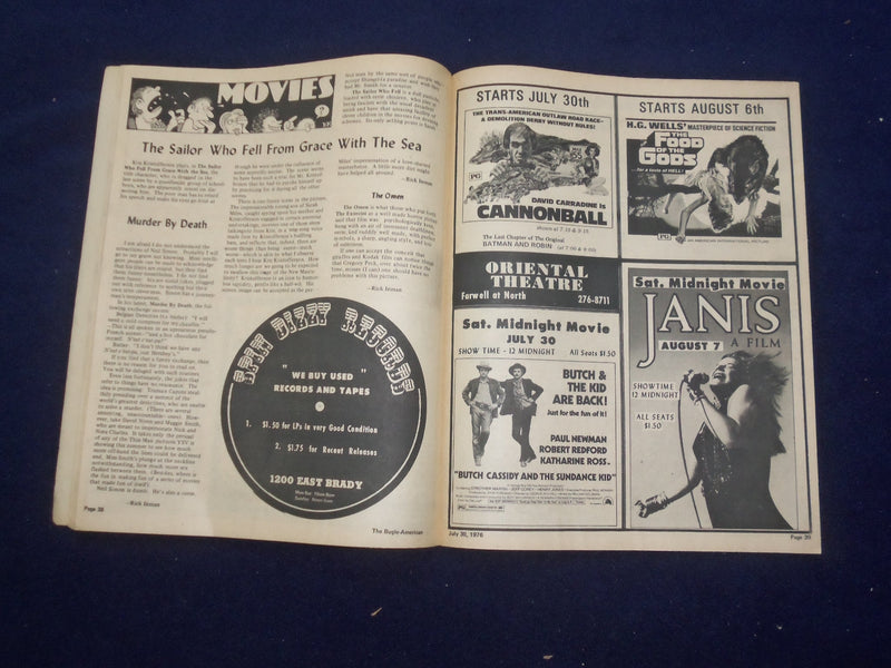 1976 JULY 30 BUGLE AMERICAN MAGAZINE - INSIDE: DEALING IN ART - J 9449