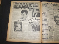 1965 NOV 7 NATIONAL ENQUIRER NEWSPAPER -MENTAL PATIENT FREED, KILLS DAD- NP 7399