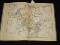 1842 PETIT ATLAS DE GEOGRAPHIE DU MOYEN AGE FRENCH ATLAS - GREAT MAPS - KD 7973
