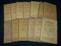 1900'S ENCYKLOPÄDIE DER MATHEMATISCHEN WISSENSCHAFTEN VOLUMES LOT OF 70 - WR 465