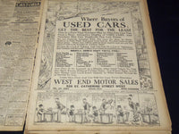 1919 SEPTEMBER THE MONTREAL HERALD NEWSPAPER LOT OF 23 ISSUES - NTL 16C