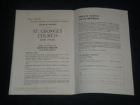 1965 NOYE'S FLUDDE PROGRAM & BULLETIN - ST. GEORGE'S CHURCH - J 4270