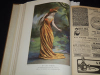 1907 JANUARY-JUNE LE THEATRE MAGAZINE BOUND VOLUME - 12 ISSUES - KD 2278J