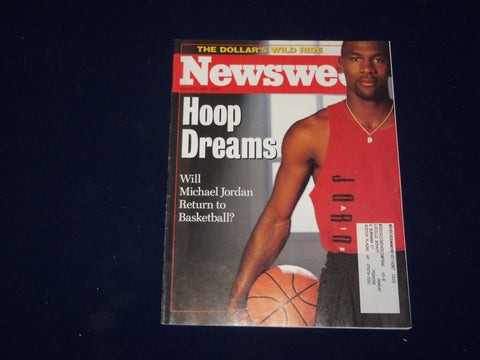 1995 MARCH 20 NEWSWEEK MAGAZINE - MICHAEL JORDAN - NW 837